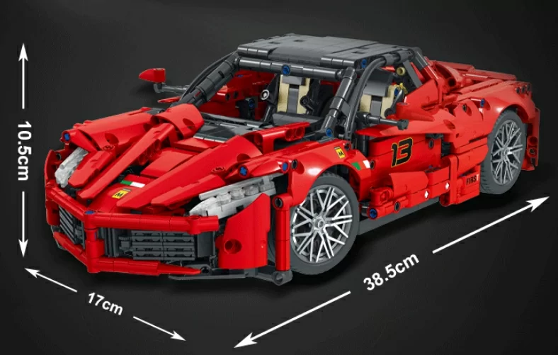 картинка Конструктор "Ferrari LaFerrari 1:12" MORK 023014-1 от магазина Чудо Городок