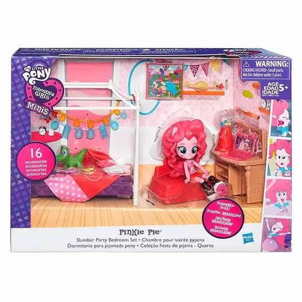 картинка My Little Pony B8824 Игровой набор мини-кукол Equestria Girls ,Пижамная вечеринка, от магазина Чудо Городок