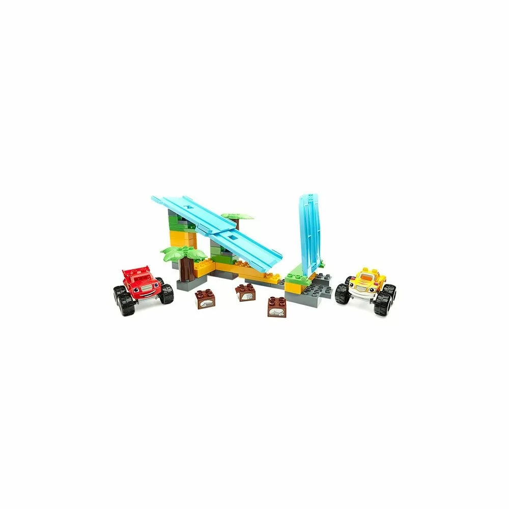 картинка Mattel Mega Bloks DPH78 Мега Блокс Вспыш: гонки в джунглях от магазина Чудо Городок