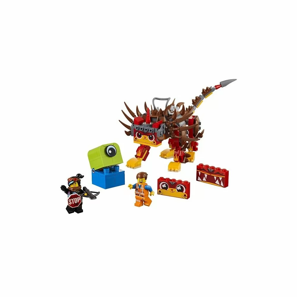 картинка LEGO Movie 2 70827 Конструктор ЛЕГО Фильм 2 Ультра-Киса и воин Люси от магазина Чудо Городок