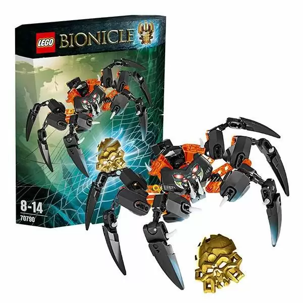 картинка Lego Bionicle 70790 Лего Биониклы Лорд Паучий Череп от магазина Чудо Городок