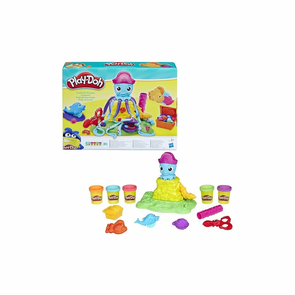 картинка Hasbro Play-Doh E0800 Игровой набор Веселый Осьминог от магазина Чудо Городок