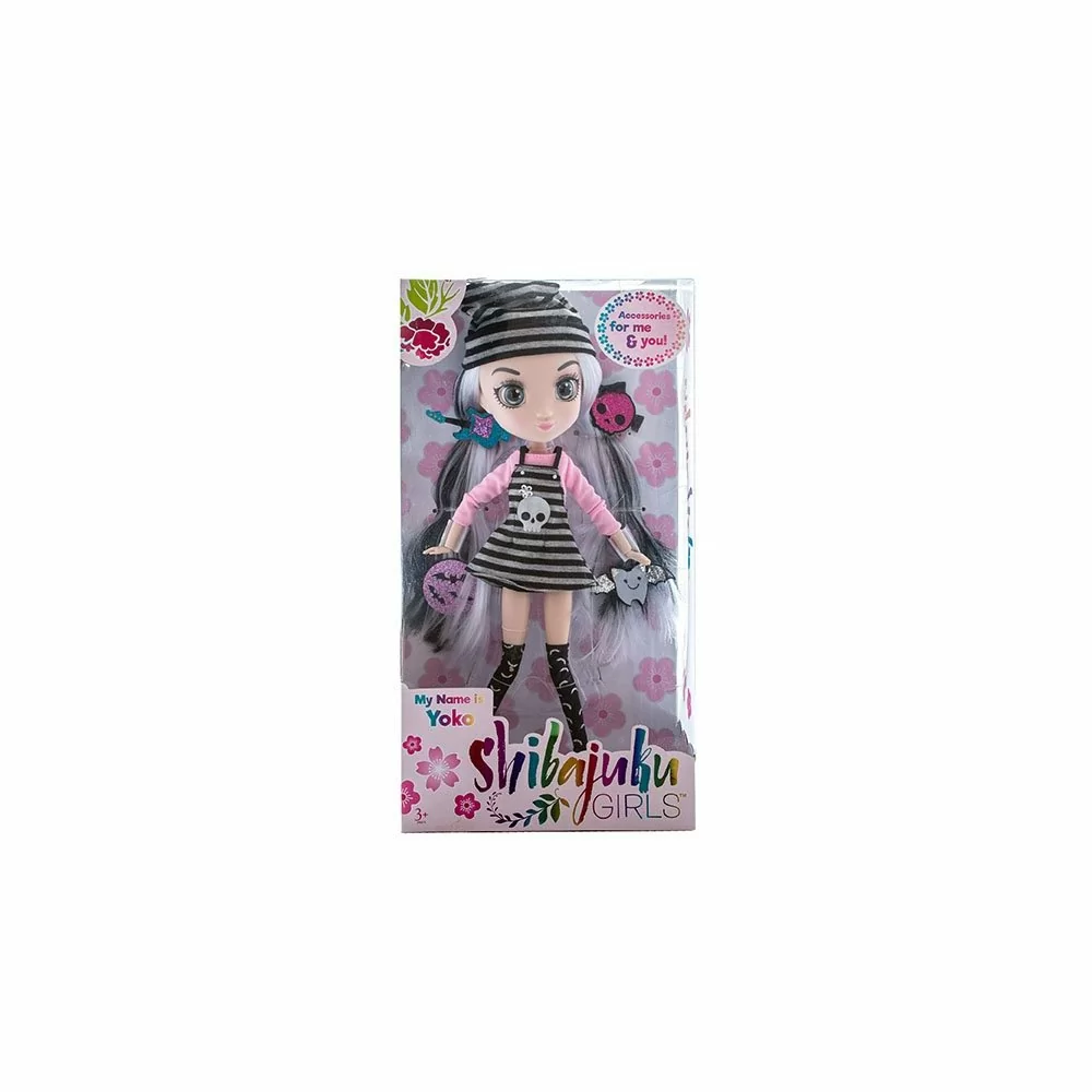 картинка Shibajuku Girls HUN6620 Кукла Йоко, 33 см от магазина Чудо Городок