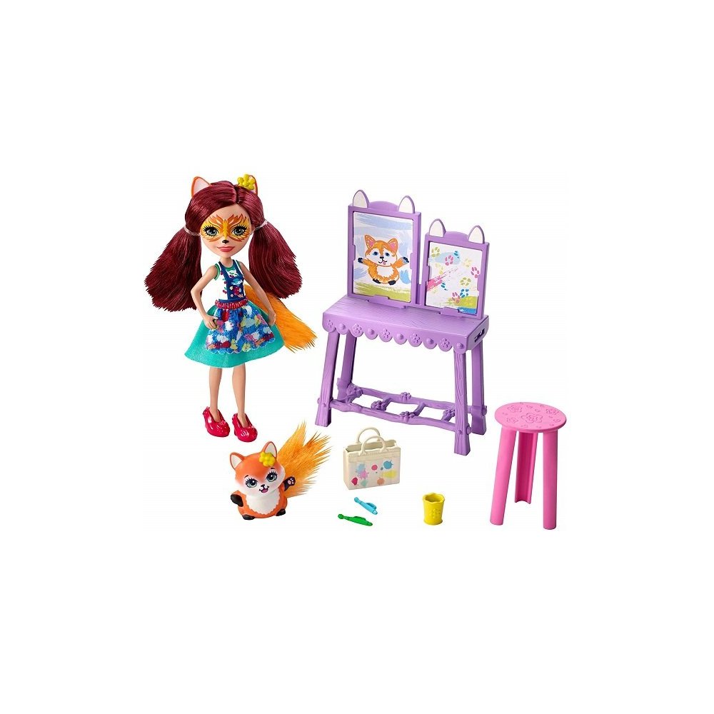 картинка Mattel Enchantimals GBX03 Кукла со зверушкой и тематическим набором от магазина Чудо Городок