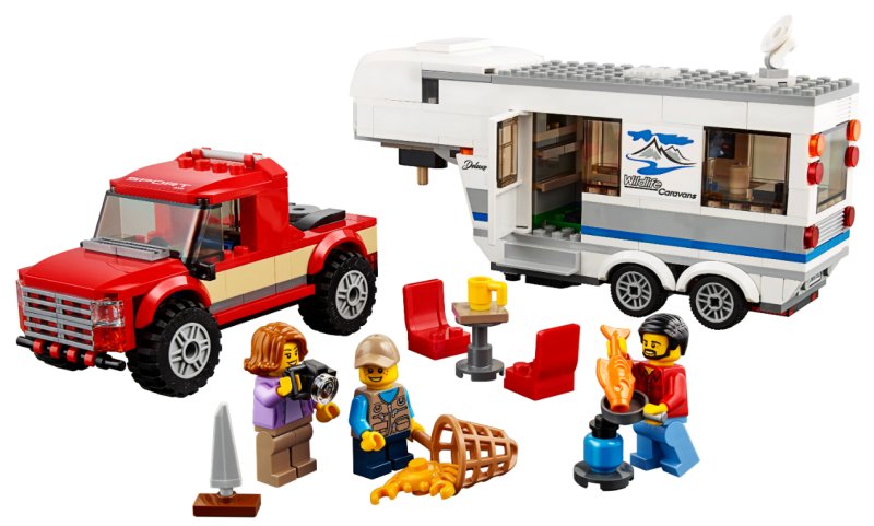 картинка Конструктор Дом на колесах BELA 10871 аналог LEGO 60182 от магазина Чудо Городок