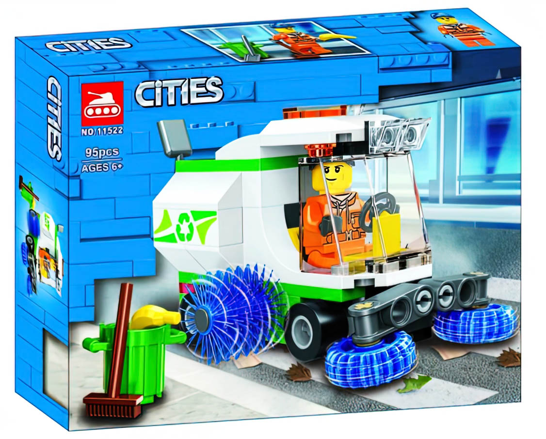картинка Конструктор Машина для очистки улиц T-11522 аналог LEGO 60249 от магазина Чудо Городок