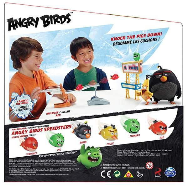картинка Angry Birds 90505 Энгри Бердс Игровой набор Трек сердитых птичек от магазина Чудо Городок