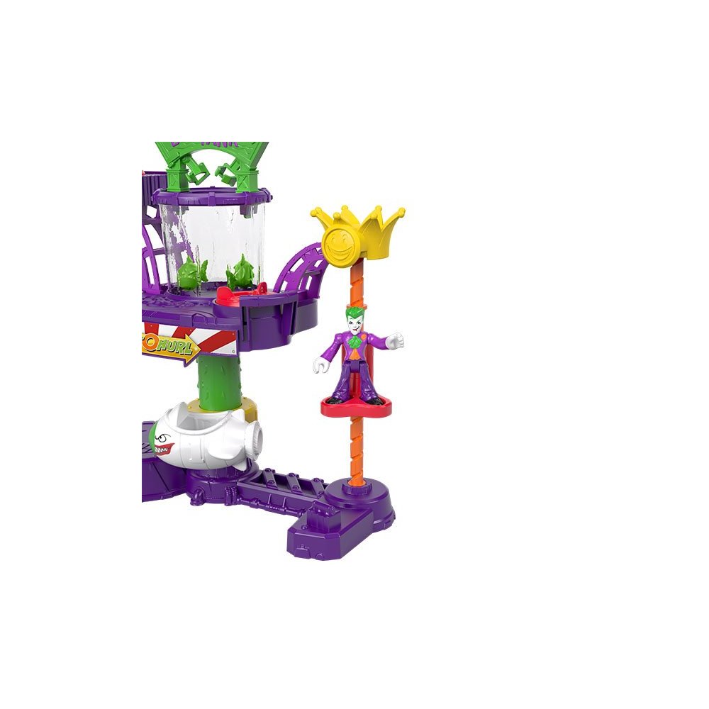 картинка Mattel Imaginext GBL26 ,Веселый, дом Джокера с трамплином от магазина Чудо Городок