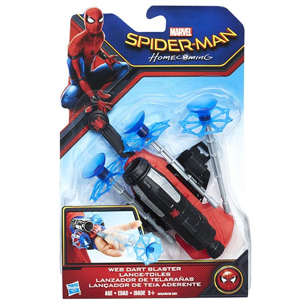 картинка Spider-Man B9766 Бластеры Человека-паука, стреляющие пластиковой паутиной от магазина Чудо Городок