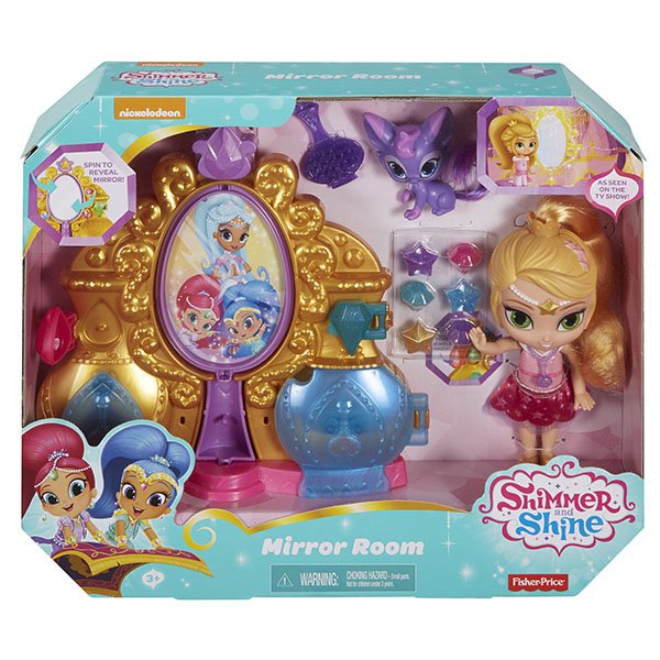 картинка Mattel Shimmer&Shine DYV97 Игровой набор ,Волшебная зеркальная комната, от магазина Чудо Городок