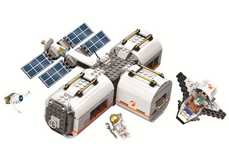 картинка Конструктор Лунная космическая станция LARI 11386 аналог LEGO  60227 от магазина Чудо Городок