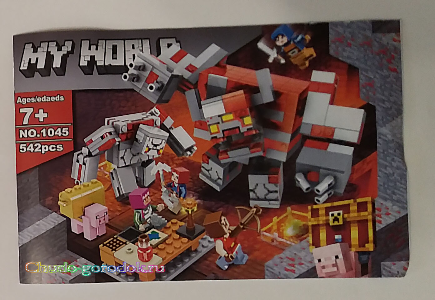 картинка Конструктор Битва за красную пыль NoBrend 1045 аналог LEGO 21163 от магазина Чудо Городок
