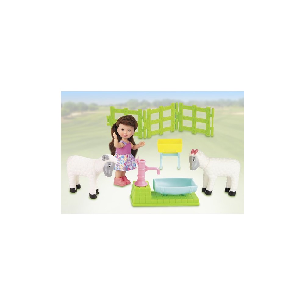 картинка Paula MC23602b Игровой набор ,В деревне, с овечками от магазина Чудо Городок