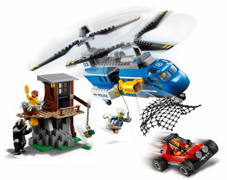 картинка Конструктор Погоня в горах BELA 10863 аналог LEGO 60173 от магазина Чудо Городок