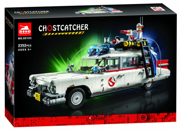 картинка Конструктор Автомобиль Охотников за привидениями ECTO-1 T-60103 аналог LEGO 10274 от магазина Чудо Городок