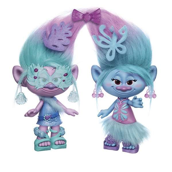 картинка Hasbro Trolls B6563 Модные близнецы от магазина Чудо Городок