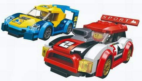 картинка Конструктор Гоночные автомобили T-11527 аналог LEGO 60256 от магазина Чудо Городок