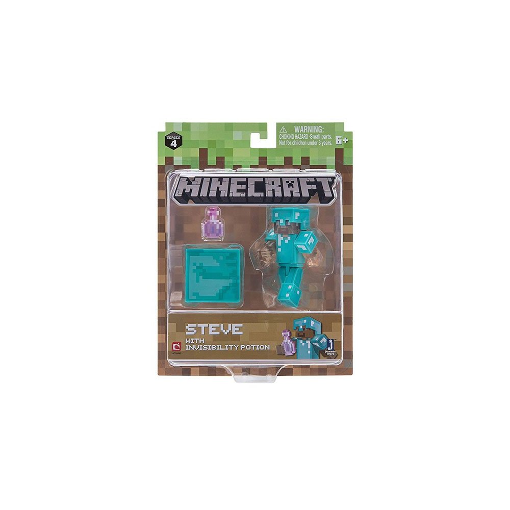 картинка Minecraft 19976 Майнкрафт фигурка Steve with Invisibility Potion от магазина Чудо Городок