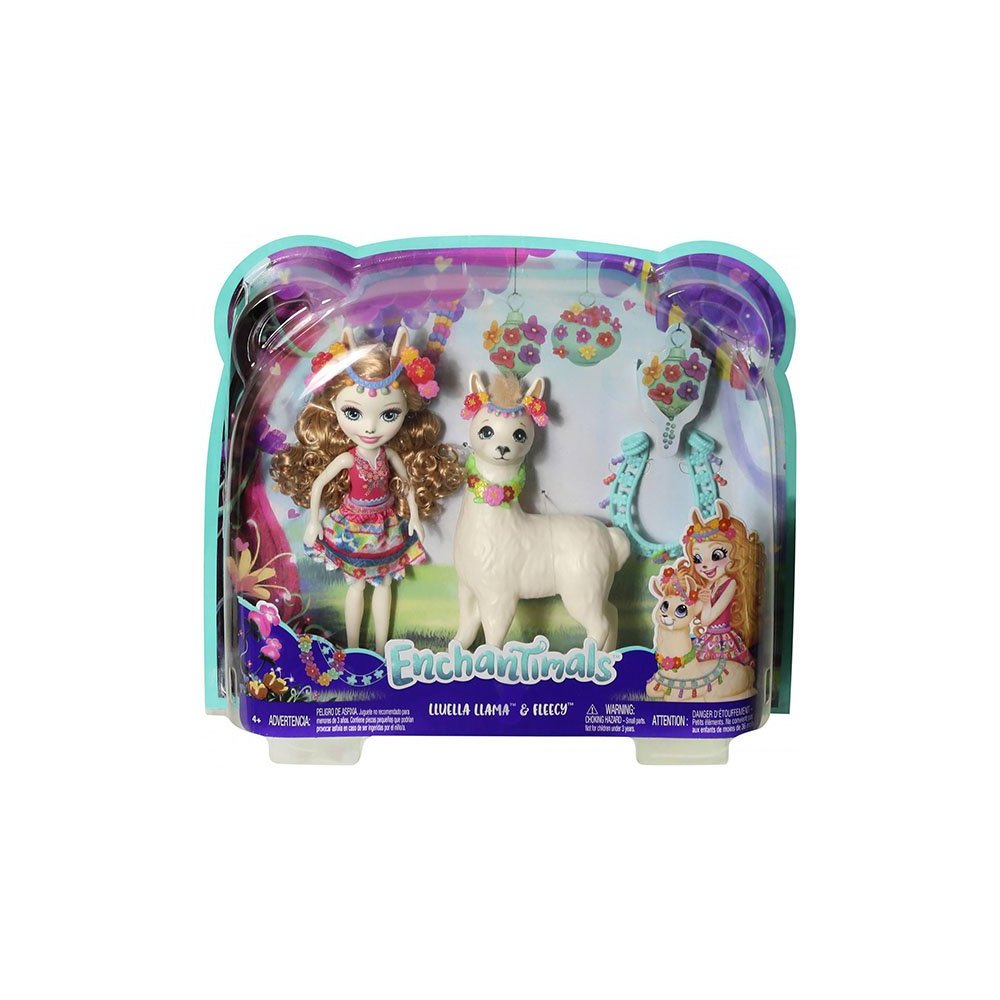 картинка Mattel Enchantimals FRH42 Куклы с большими зверюшками ЛУЭЛЛА ЛАМА от магазина Чудо Городок
