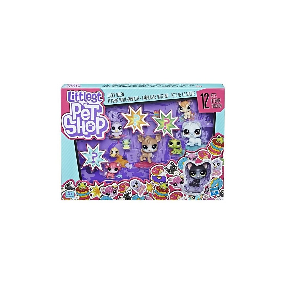картинка Hasbro Littlest Pet Shop E3034 Литлс Пет Шоп Игровой набор ,12 счастливых петов, от магазина Чудо Городок