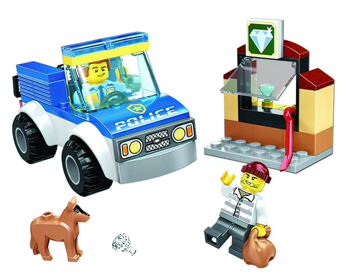 картинка Конструктор Полицейский отряд с собакой T-11519 аналог LEGO 60241 от магазина Чудо Городок