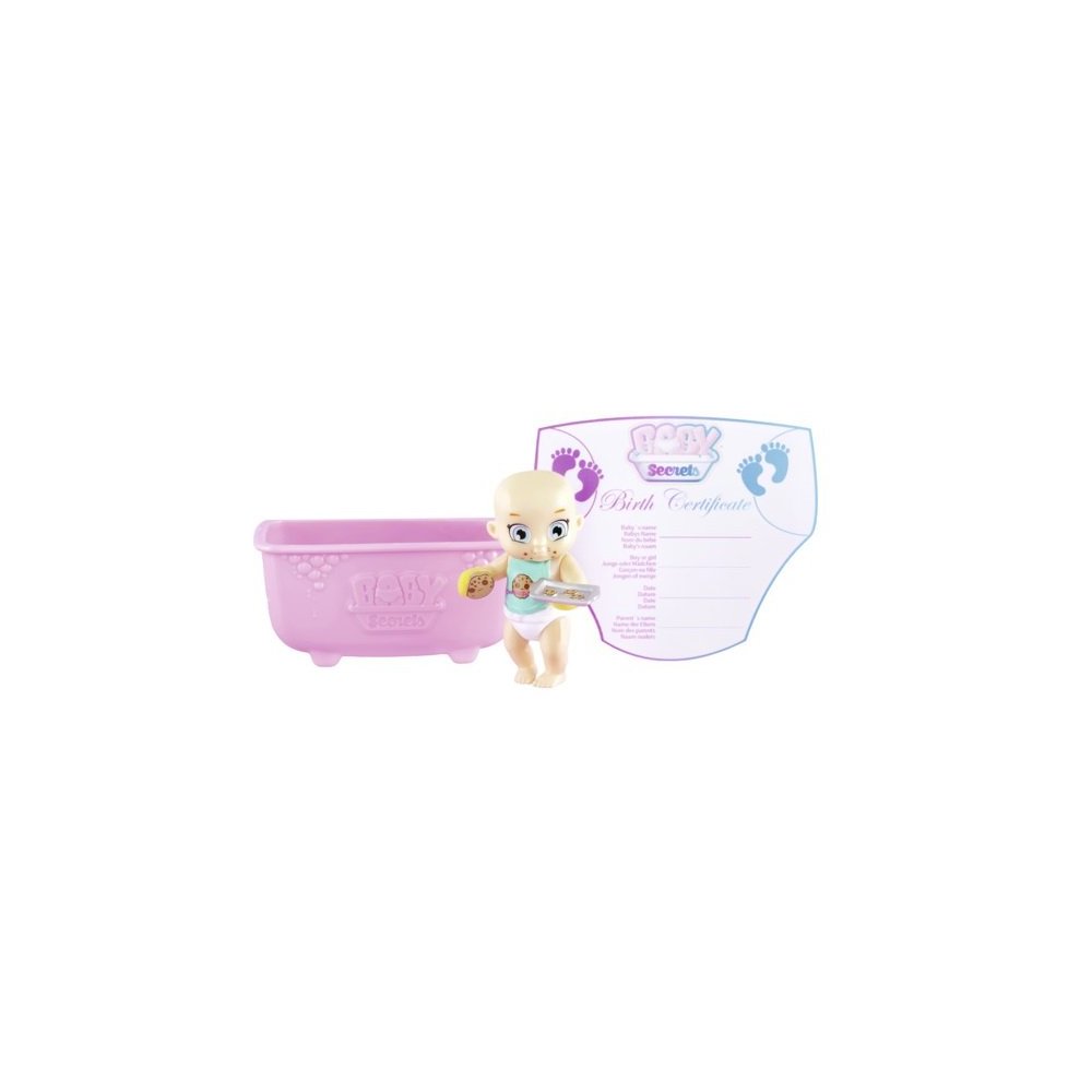 картинка Zapf Creation Baby Secrets 930-236 Бэби Секрет Кукла с ванной, 2 волна ( в ассортименте) от магазина Чудо Городок