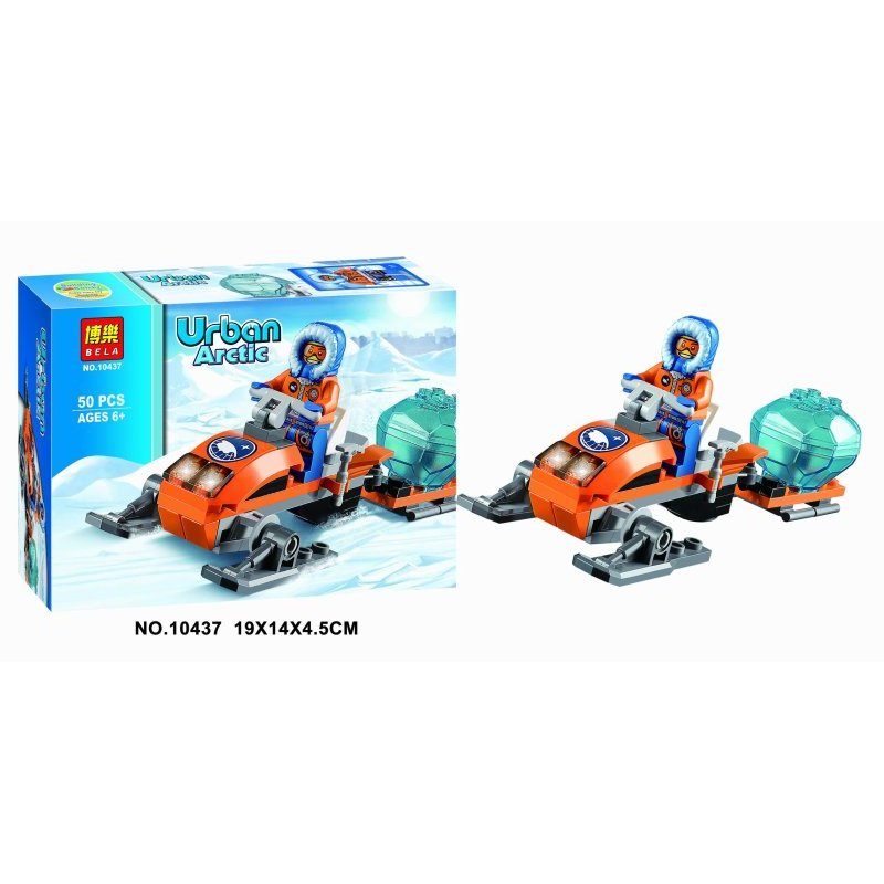 картинка Конструктор Арктический снегоход BELA 10437 аналог LEGO 60032 от магазина Чудо Городок