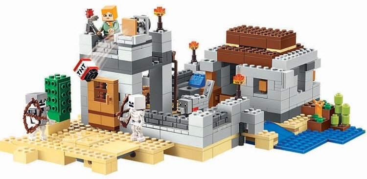 картинка Конструктор Майнкрафт Пустынная станция BELA 10392 аналог ЛЕГО 21121 LEGO 21121 от магазина Чудо Городок
