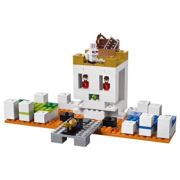 картинка Конструктор Майнкрафт Арена-череп BELA 10988 аналог LEGO 21145 от магазина Чудо Городок
