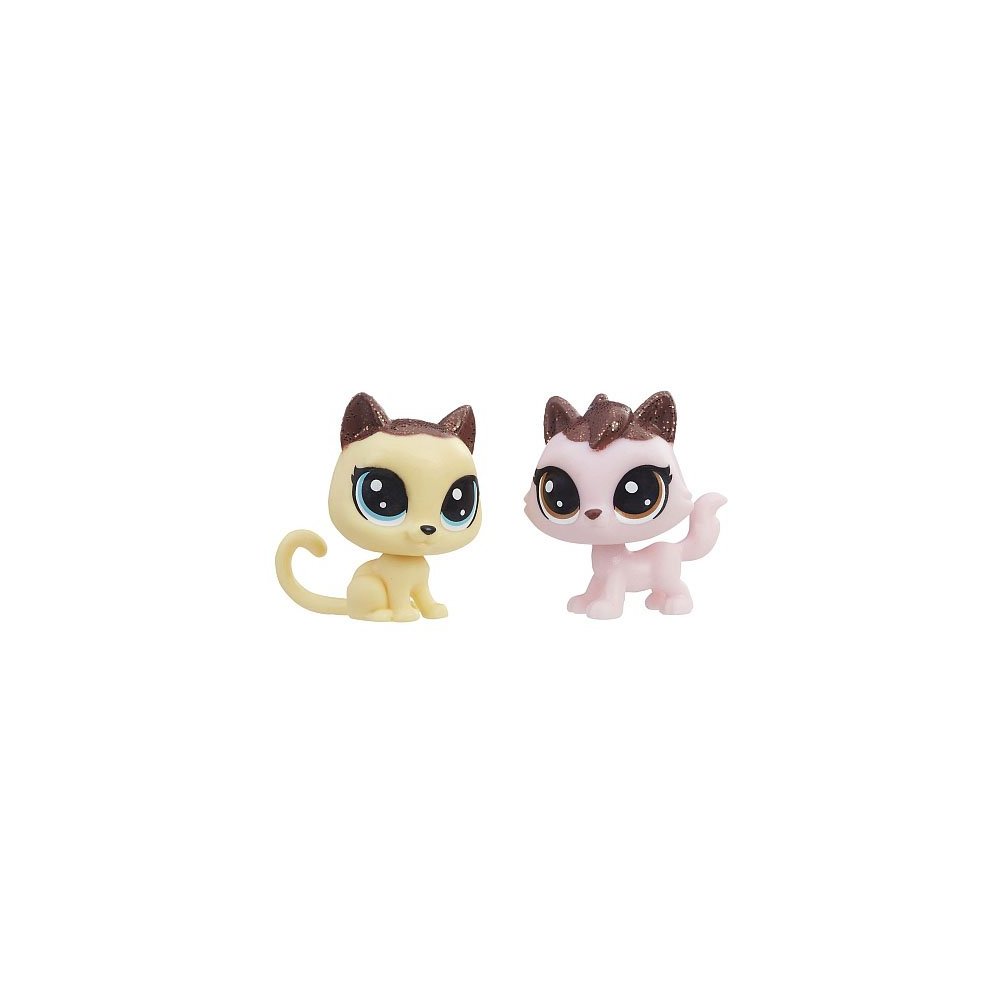 картинка Hasbro Littlest Pet Shop E0399 Литлс Пет Шоп Набор игрушек 2 Зефирных Пета от магазина Чудо Городок