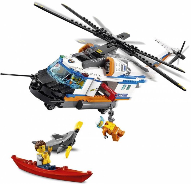 картинка Конструктор Сверхмощный спасательный вертолет BELA 10754 аналог LEGO 60166 от магазина Чудо Городок