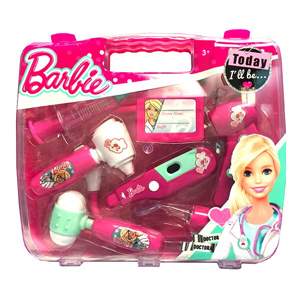 картинка Corpa D125 Игровой набор юного доктора Barbie в чемодане от магазина Чудо Городок