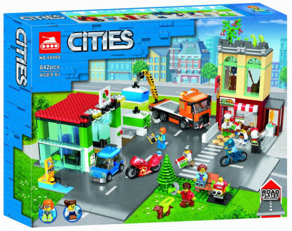 картинка Конструктор Центр города T-60060 аналог LEGO 60292 от магазина Чудо Городок