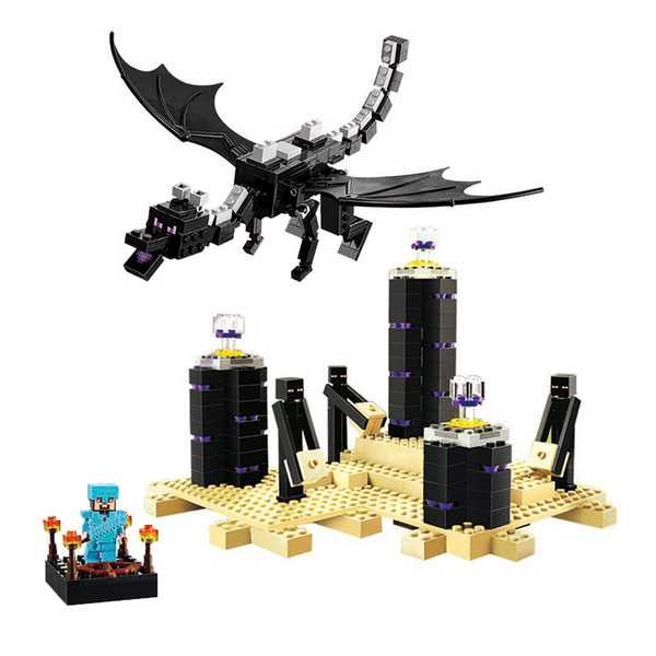 картинка Конструктор Майнкрафт Дракон Края BELA 10178 аналог LEGO 21117 Лего lego minecraft  от магазина Чудо Городок