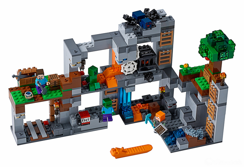 картинка Конструктор Майнкрафт Приключения в шахтах BELA 10990 аналог LEGO 21147 от магазина Чудо Городок