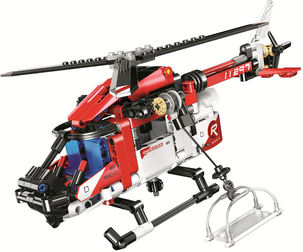 картинка Конструктор Спасательный вертолёт LARI 11297 аналог LEGO 42092 от магазина Чудо Городок