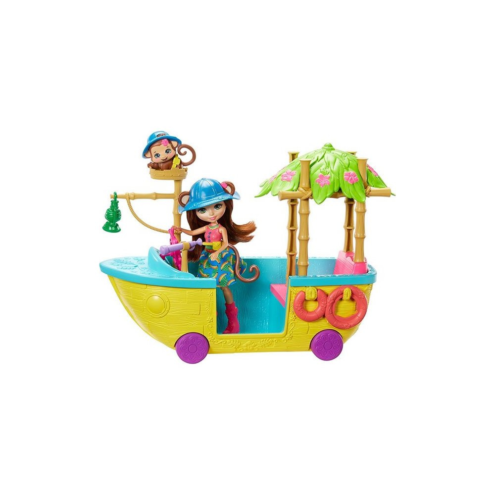 картинка Mattel Enchantimals GFN58 Джунгли-лодка от магазина Чудо Городок