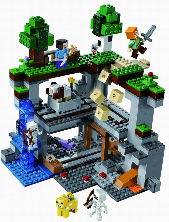 картинка Конструктор Майнкрафт Первое приключение T-60106 аналог LEGO 21169 от магазина Чудо Городок