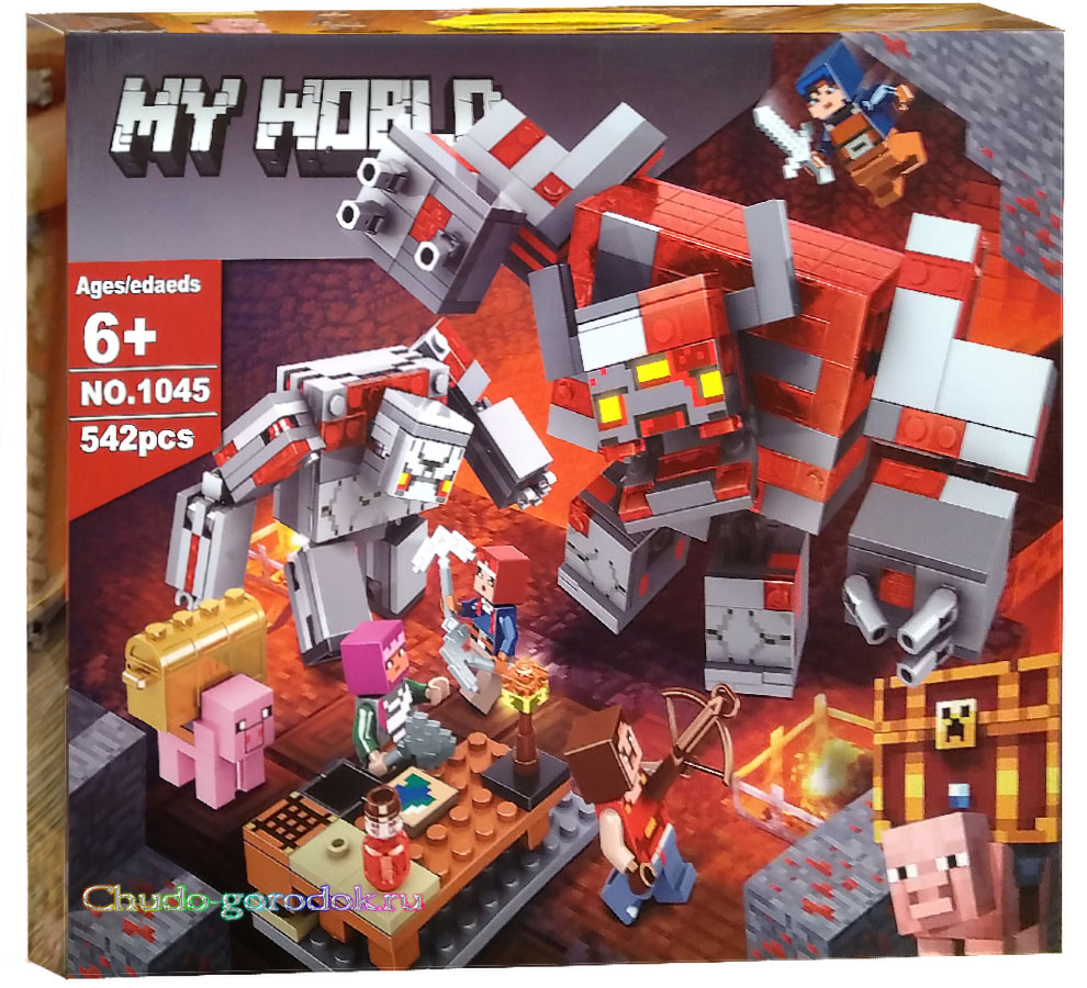 картинка Конструктор Битва за красную пыль NoBrend 1045 аналог LEGO 21163 от магазина Чудо Городок