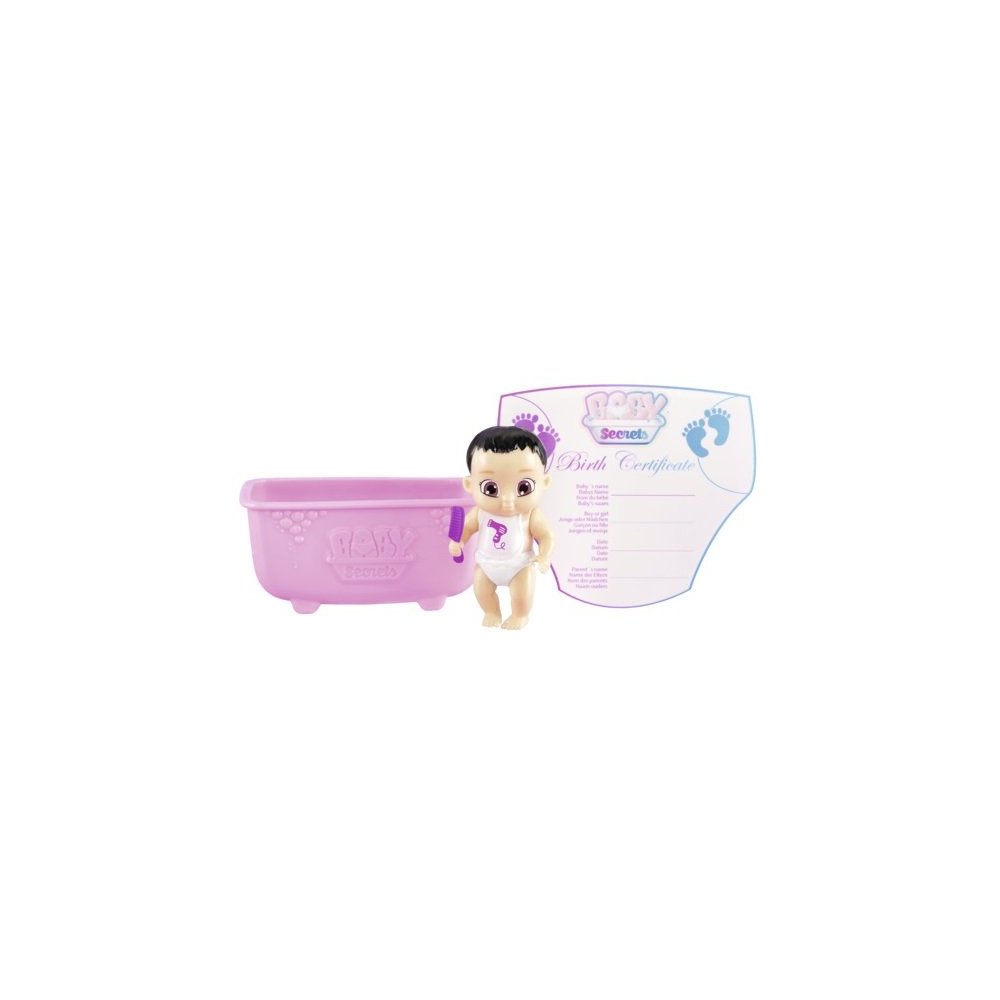 картинка Zapf Creation Baby Secrets 930-236 Бэби Секрет Кукла с ванной, 2 волна ( в ассортименте) от магазина Чудо Городок