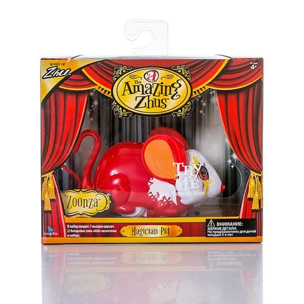 картинка Amazing Zhus 26303 Удивительные Жу Мышка-циркач Зунза от магазина Чудо Городок
