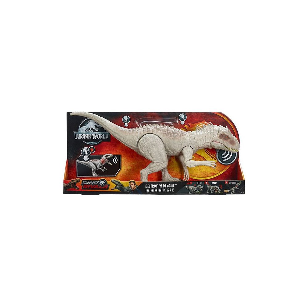 картинка Mattel Jurassic World GCT95 Индоминус Рекс со звуками и световыми эффектами от магазина Чудо Городок