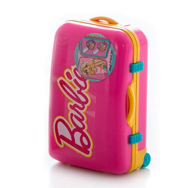 картинка Markwins 9600351 Barbie Набор детской декоративной косметики в чемоданчике розовый от магазина Чудо Городок