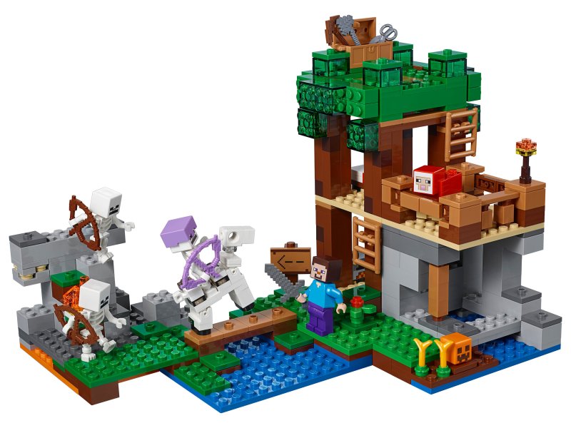 картинка Конструктор Майнкрафт Нападение армии скелетов BELA 10989 аналог LEGO 21146 от магазина Чудо Городок