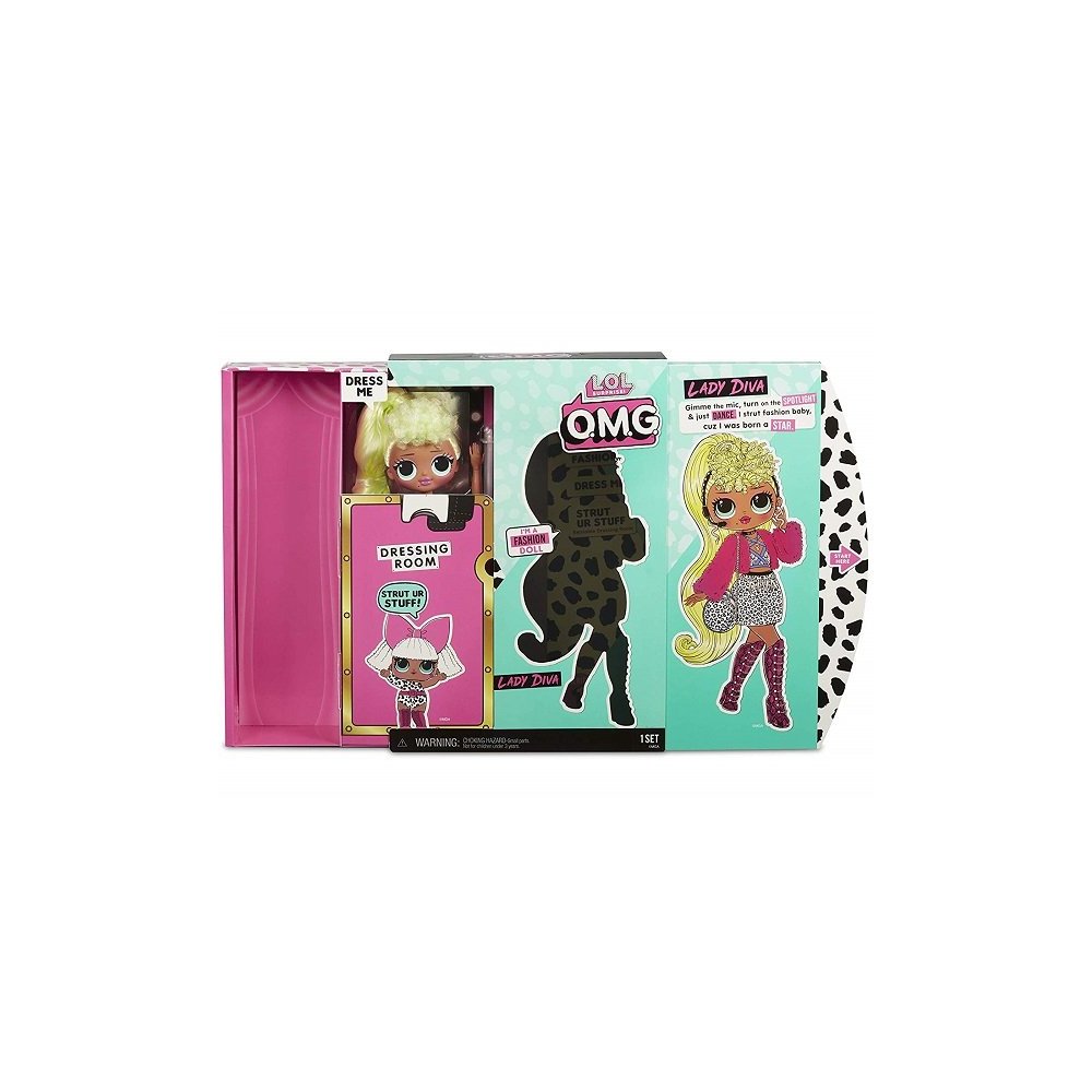 картинка L.O.L. Surprise 560562 Кукла OMG Lady Diva 20 см от магазина Чудо Городок