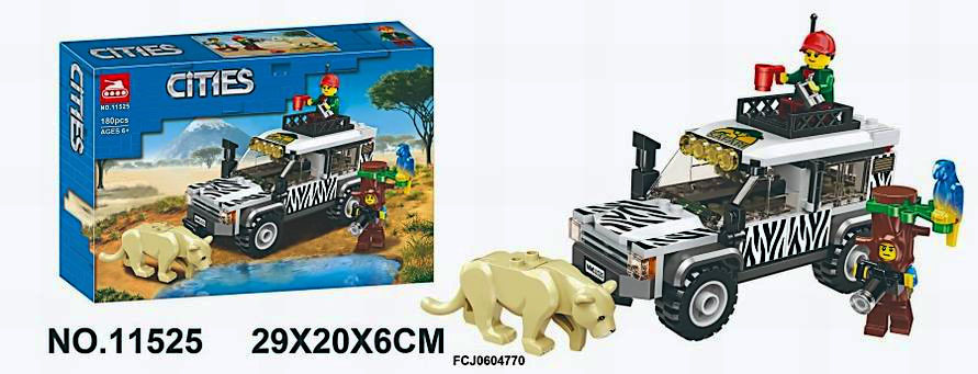 картинка Конструктор Внедорожник для сафари T-11525 аналог LEGO 60267 от магазина Чудо Городок