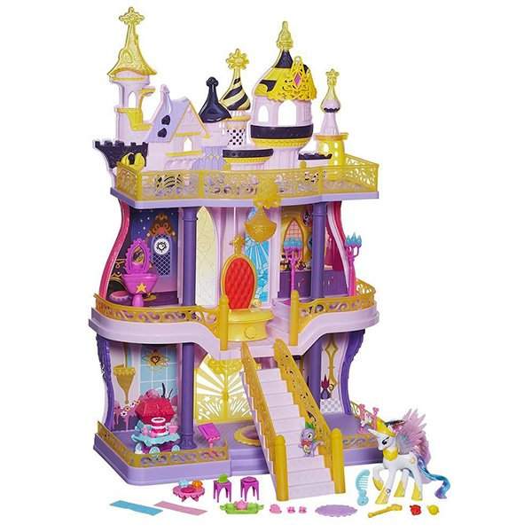 картинка My Little Pony B1373 Май Литл Пони Игровой набор ,Замок Кантерлот, от магазина Чудо Городок