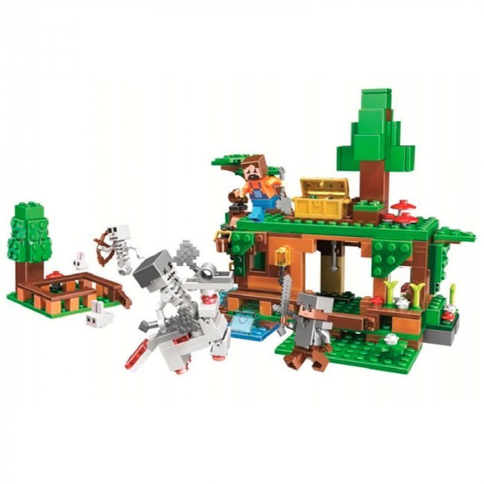 картинка Конструктор Майнкрафт Битва за сокровища BELA 11138 аналог LEGO от магазина Чудо Городок