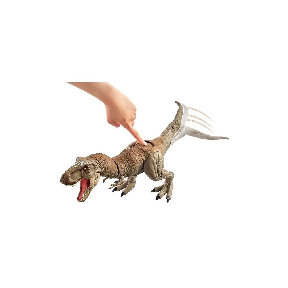 картинка Mattel Jurassic World GCT91 Ти-Рекс ,Двойной удар, от магазина Чудо Городок